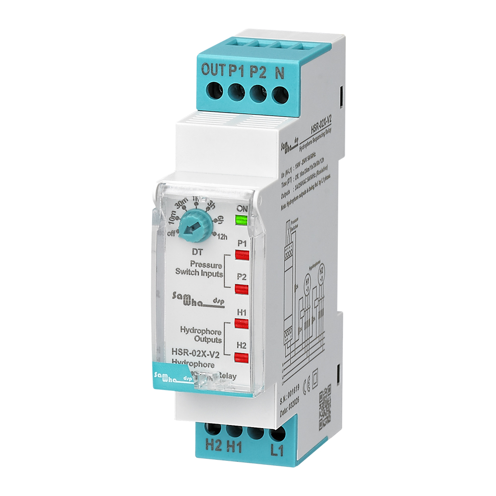 HSR-02X-V2 Pump Alternating Control Relay (2 Pumps)