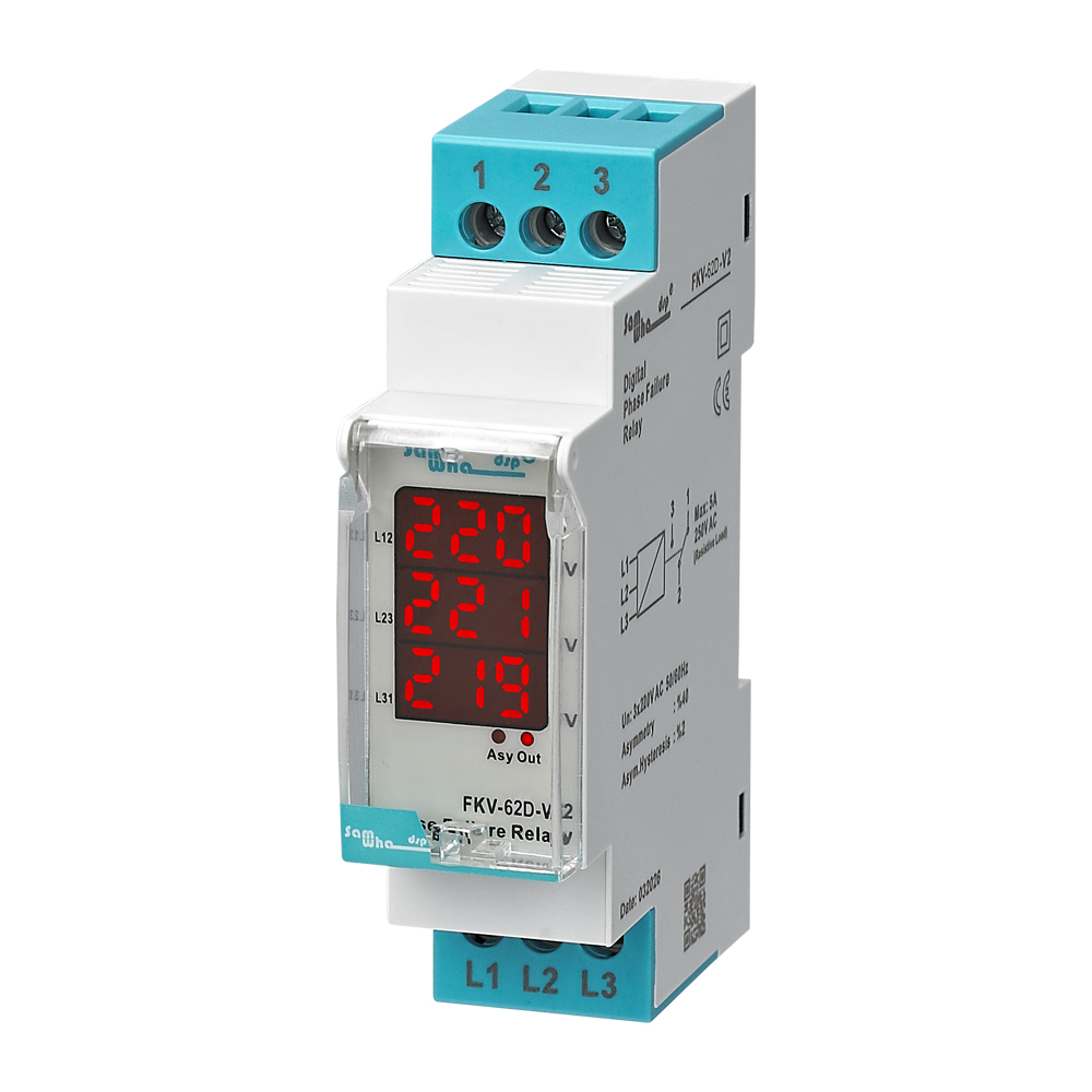 FKV-62D-V2 3 Phase 3 Wire Asymmetry Protection Relay