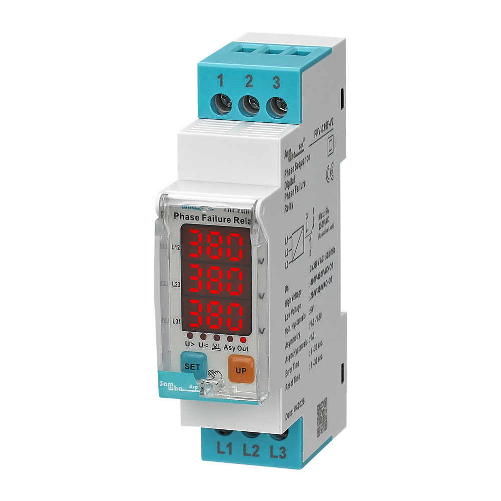 FKV-03HF-V2 Phase Failure, Voltage & Phase Sequence Protection Relay