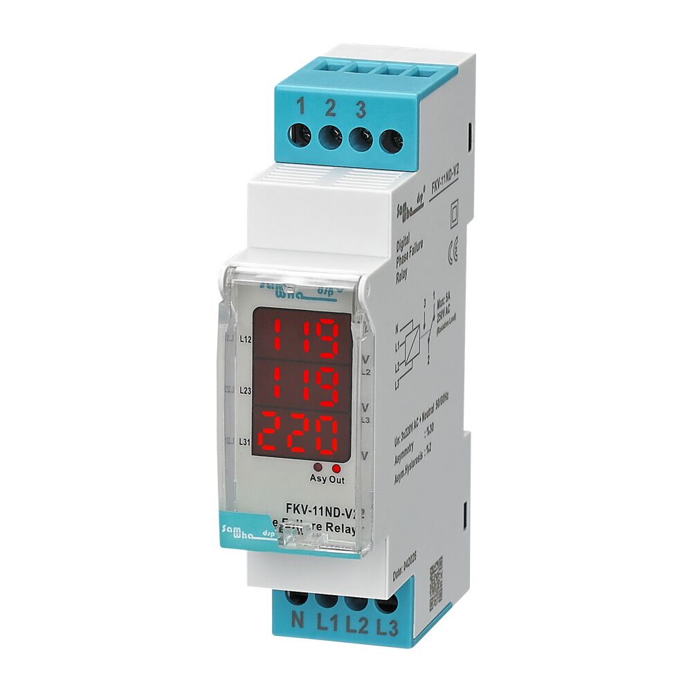 FKV-11ND-V2 3 Phase Neutral-Off & Asymmetry Protection Relay
