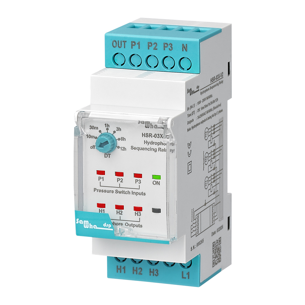 HSR-03X-V2 3 Pump Control Relay (Alternating)