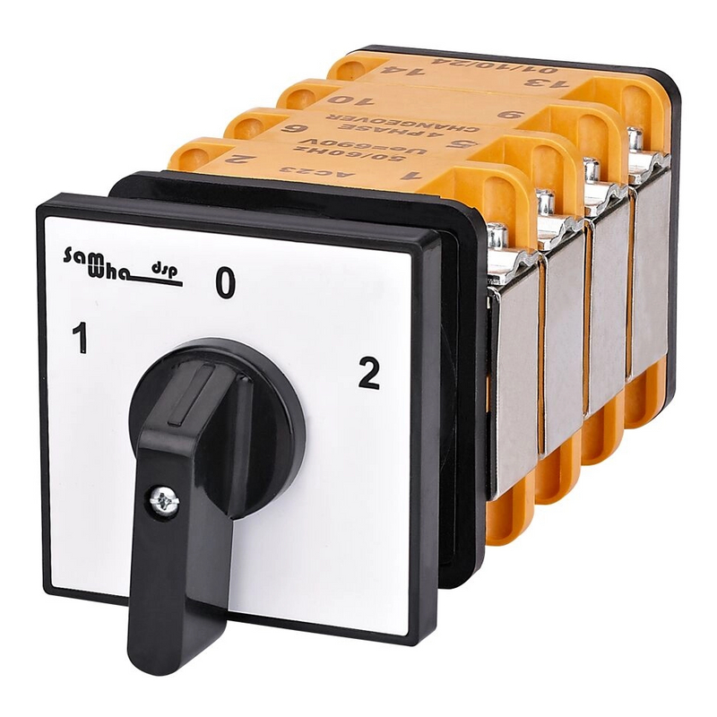 4 Poles, Change Over Switch (Standard Series Switches)