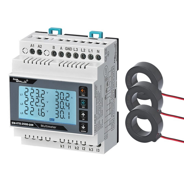 EM-07E-250D-DIN (Included C.T)