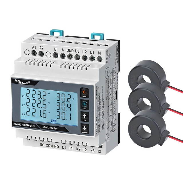 EM-07-100D-DIN (Included C.T)