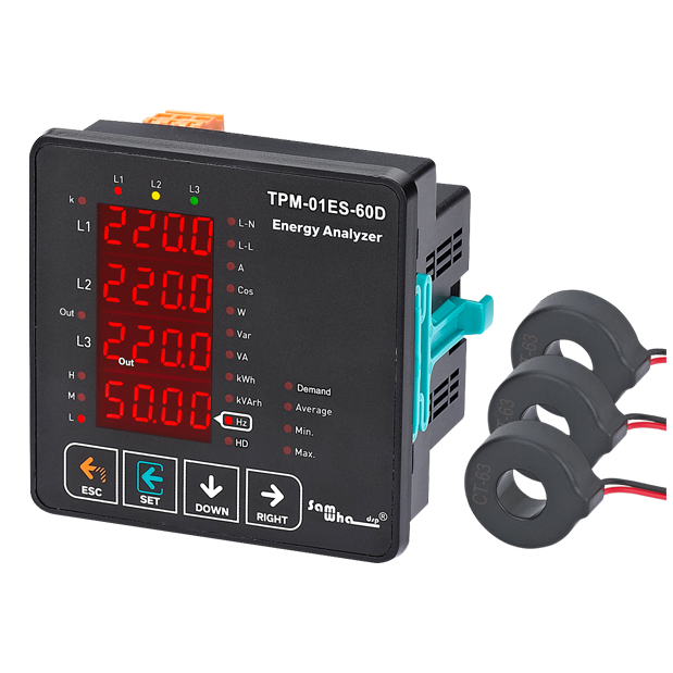 TPM-01ES-60D (Included C.T) (RS485) (1 Relay Output)
