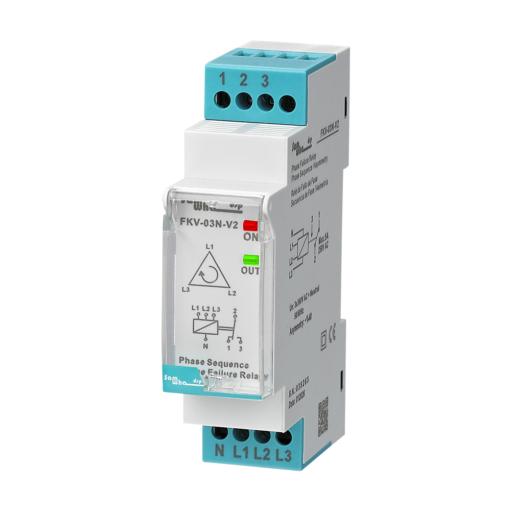 FKV-03N-V2 3P&4W Phase Protection Relay