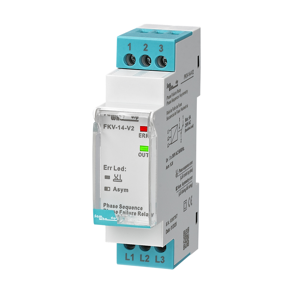 FKV-14-V2 3 Phase Phase Sequence & Imbalance Protection Relay