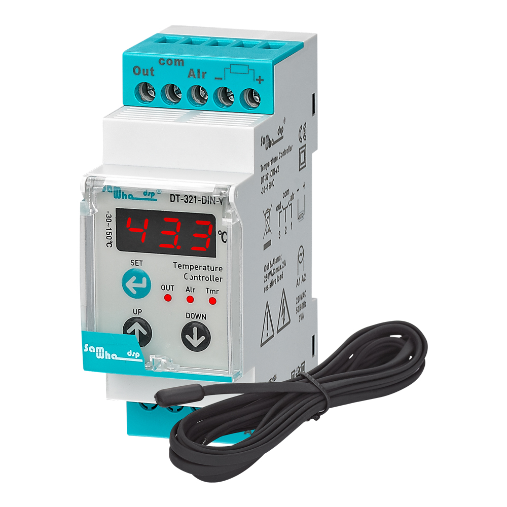 DT-321-DIN-V2 Digital Temperature Control Relay
