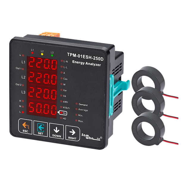 TPM-01ESH-250D (Included C.T) (RS485) (2 Relay Output)