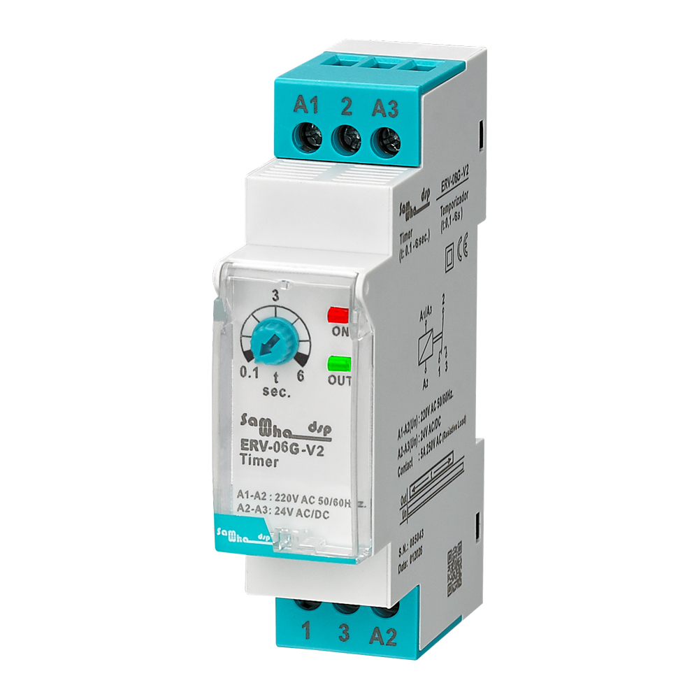 ERV-06G-V2 (Power-On Timing Timer Relay)