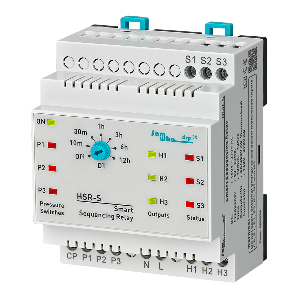 HSR-S 3 Pump Booster Pump Sequencing Relay Pressure Switch Pump Alternation Controller