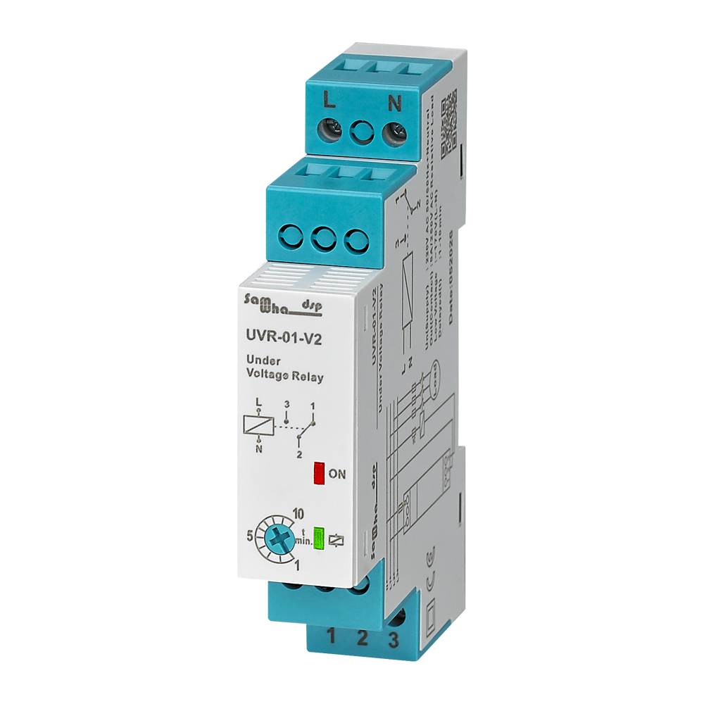 UVR-01-V2 Single Phase Under Voltage Control Relay