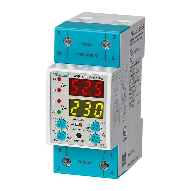 Adjustable Current & Voltage Relay (40-100A), Adjustable Current ...