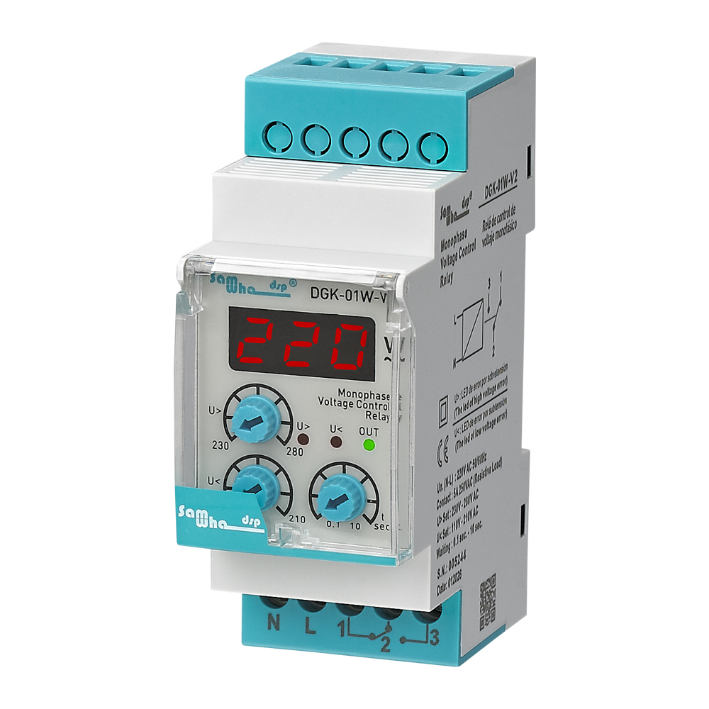 DGK-01W-V2 Digital Over & Under Voltage Control Relay